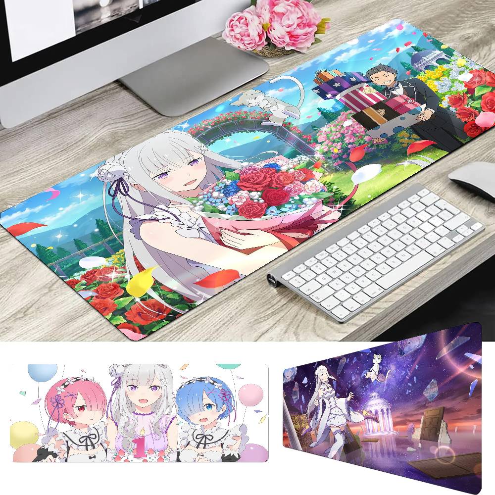 Esports Gaming World - アニメーション Re:ゼロから始める異世界生活 マウスパッド 滑り止め オフィスコンピューター ノートパソコン