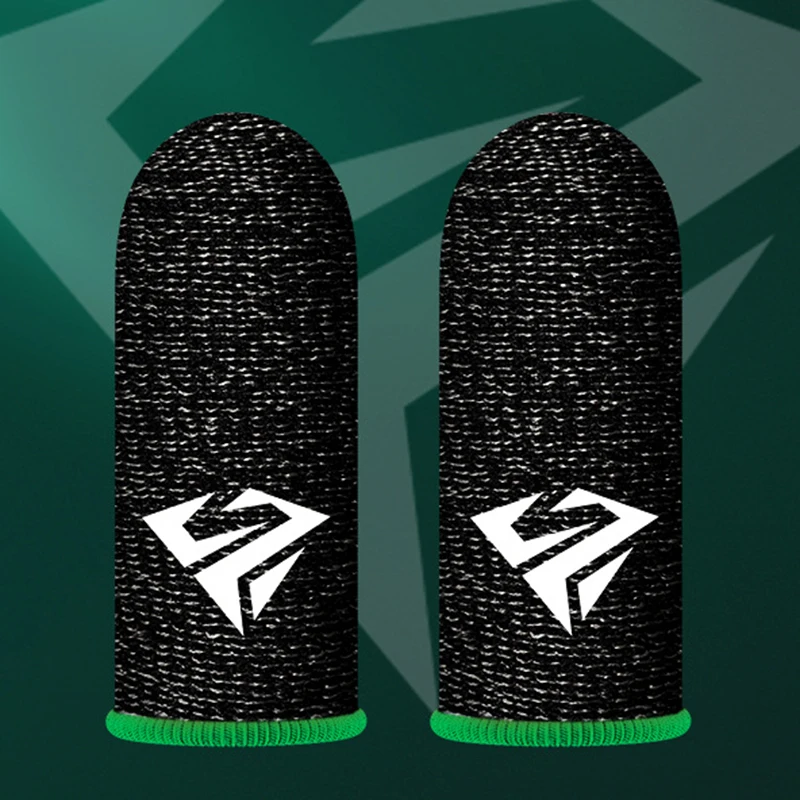 Esports Gaming Gloves - 2 個ゲーム指先手袋防汗アンチスリップゲーマー指ぬきタッチスクリーン指スリーブ通気性指先カバーゲーマーのための