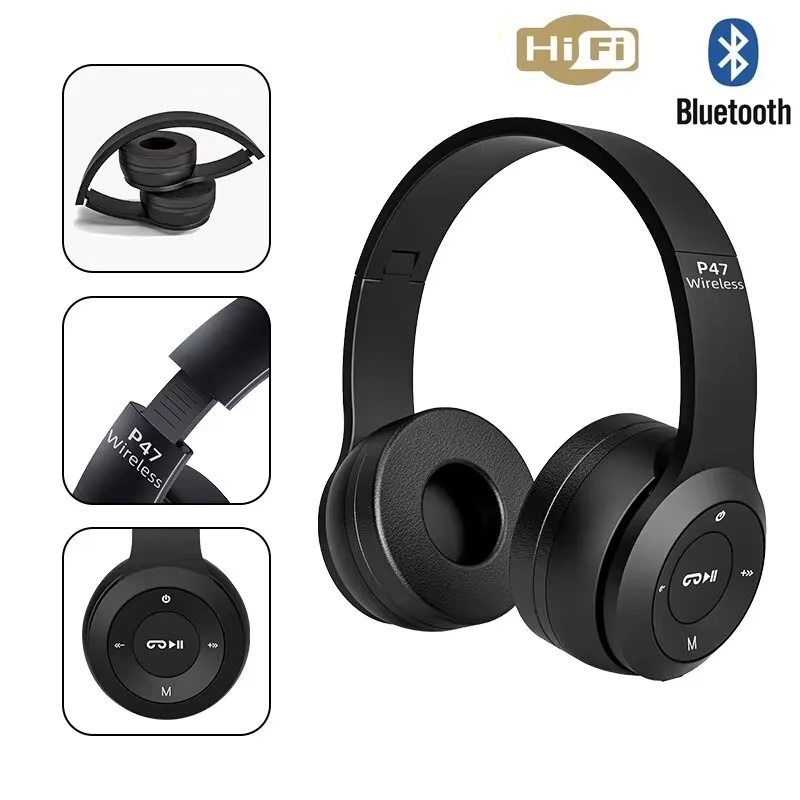 Esports Wireless Gaming Headset - ハイファイステレオイヤホン Bluetooth ヘッドセット折りたたみシリーズワイヤレスアウトドアスポーツヘッドフォン iPhone サムスン PC