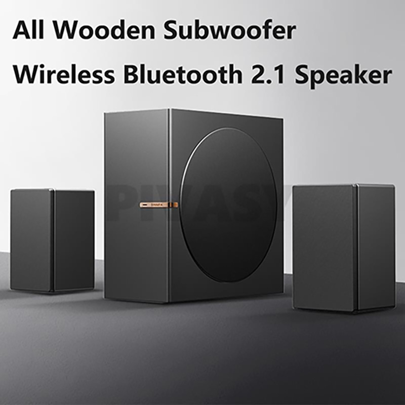 Gaming Speaker 2.1 - 4インチフルレンジサブウーファー、5.4 Bluetoothスピーカー、35Wアクティブコンピュータースピーカー、ホームシアター、ゲーマー、テレビ、デスクトップ、ゲーミングPC用セット