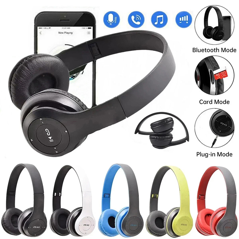 Esports Wireless Gaming Headset - Bluetooth ヘッドセットワイヤレスイヤホンオーバーイヤー HiFi ステレオヘッドフォンノイズリダクションスポーツゲーム用マイク付き iPhone Xiaomi