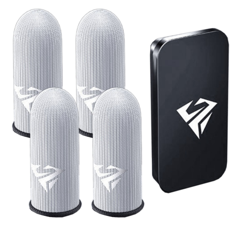 Esports Gaming Gloves - 2個入りモバイルゲーム用指サック、防汗・滑り止めタッチスクリーン対応指カバー、通気性のあるゲーマー向けゲーミング指カバー
