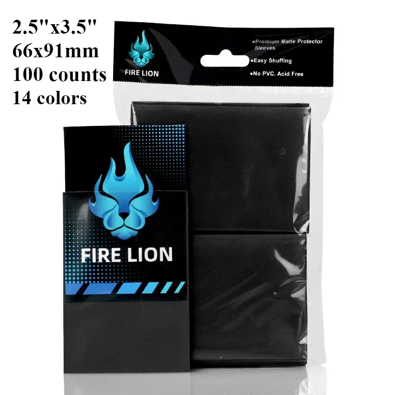 Esports Gaming Sleeve - 2.5インチ x 3.5インチ 66x91mm 100枚 カードスリーブ