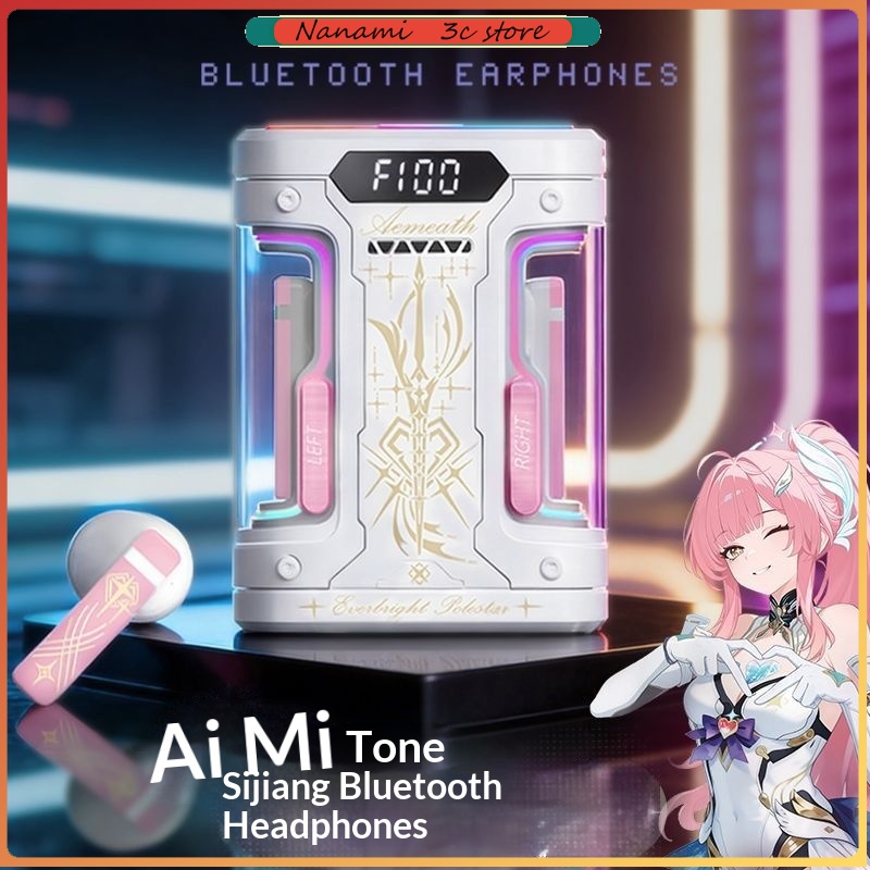 Esports Wireless Gaming Headset - アニメエリシア TWS Bluetooth イヤホンセミインイヤー Bluetooth 6.0