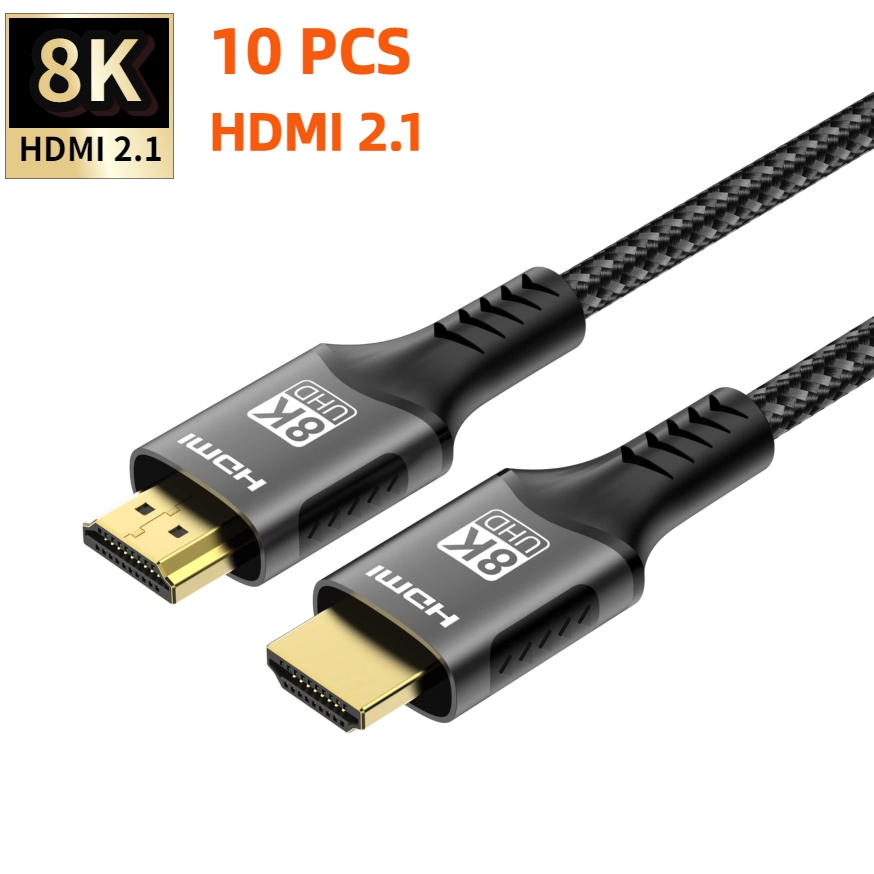 Gaming Speaker 2.1 - 8K@60Hz HDMI 2.1ケーブル 2m/3m 48Gbps高速編組コード -