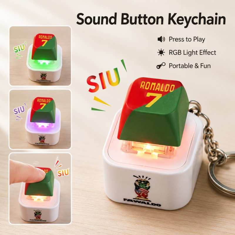 新しいクリスティアーノ・ロナウドのボタンサウンド＆ライトスト - Keyboard Tenkeyless のレビューと価格