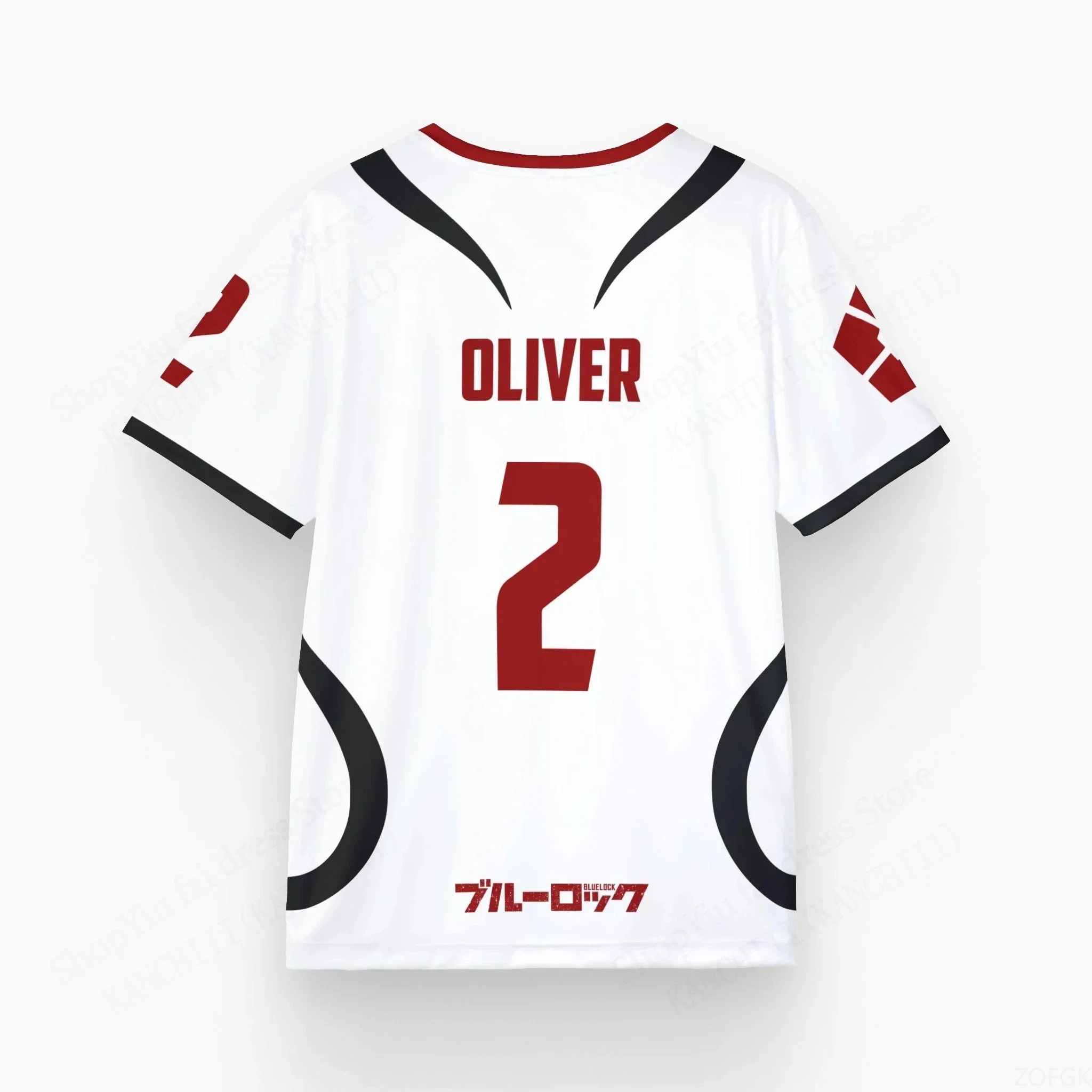 メンズアニメジャージー ブルーロック サエ・イートシ ロール - Esports Gaming Sleeve のレビューと価格