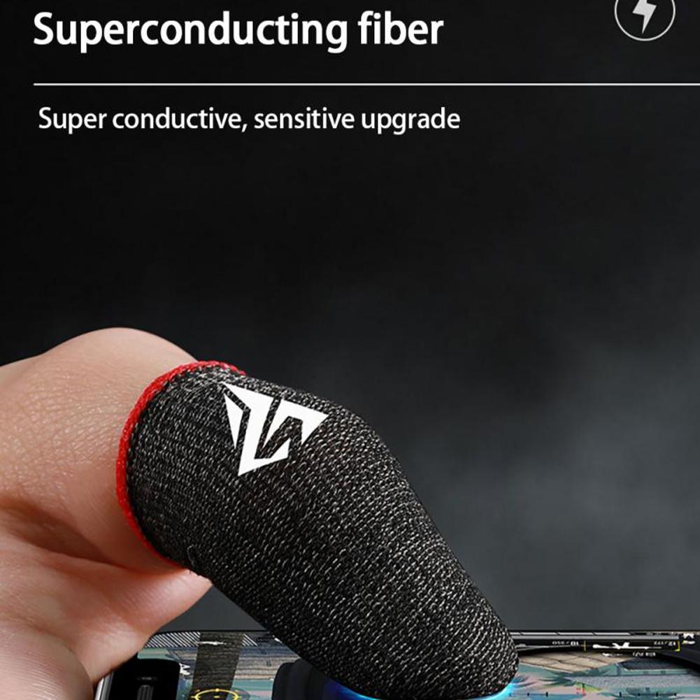 1組のプロ用ゲーミングフィンガースリーブ、モバイルゲーム用汗 - Esports Gaming Sleeve のレビューと価格