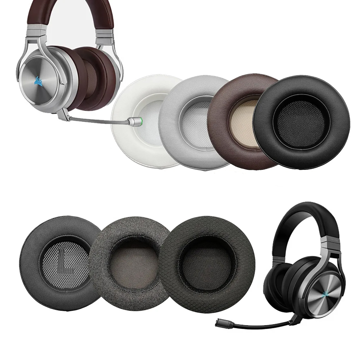 【新品】交換用イヤーパッドフォームヘッドフォンカバー COR - Esports Wireless Gaming Headset のレビューと価格