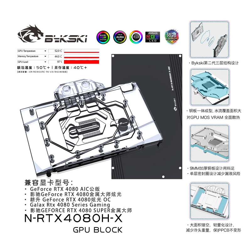 Bykski製 NVIDIA GeForce RTX 408 - Nvidia Vga Rtx 4080 のレビューと価格