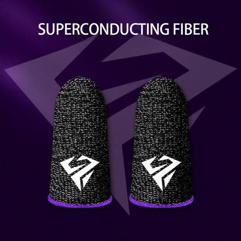 2 個モバイルゲーム指先手袋防汗滑り止めタッチスクリーン指ス - Esports Gaming Gloves のレビューと価格