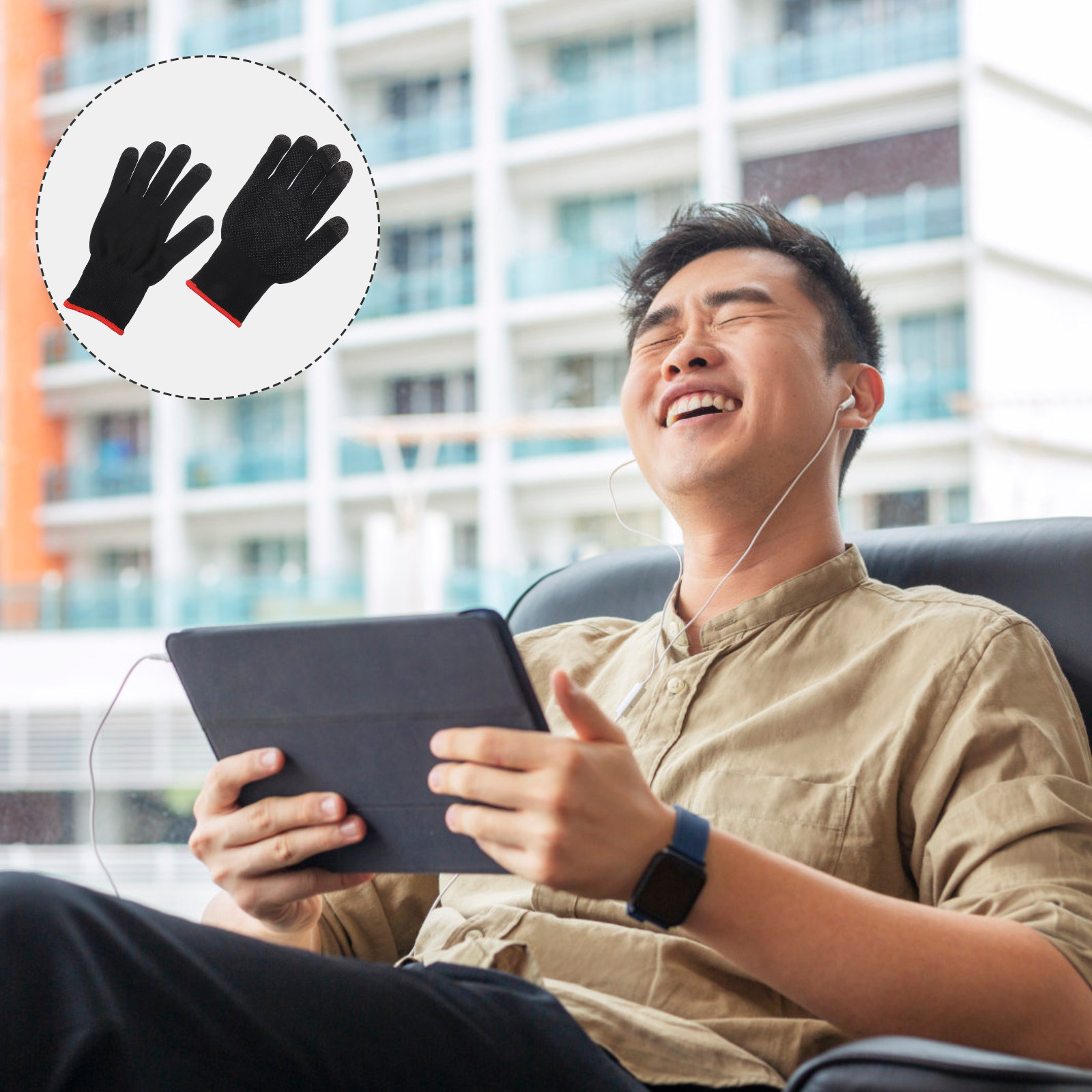 2組のeスポーツ用タッチフィンガーグローブ。10本の指すべて - Esports Gaming Gloves のレビューと価格