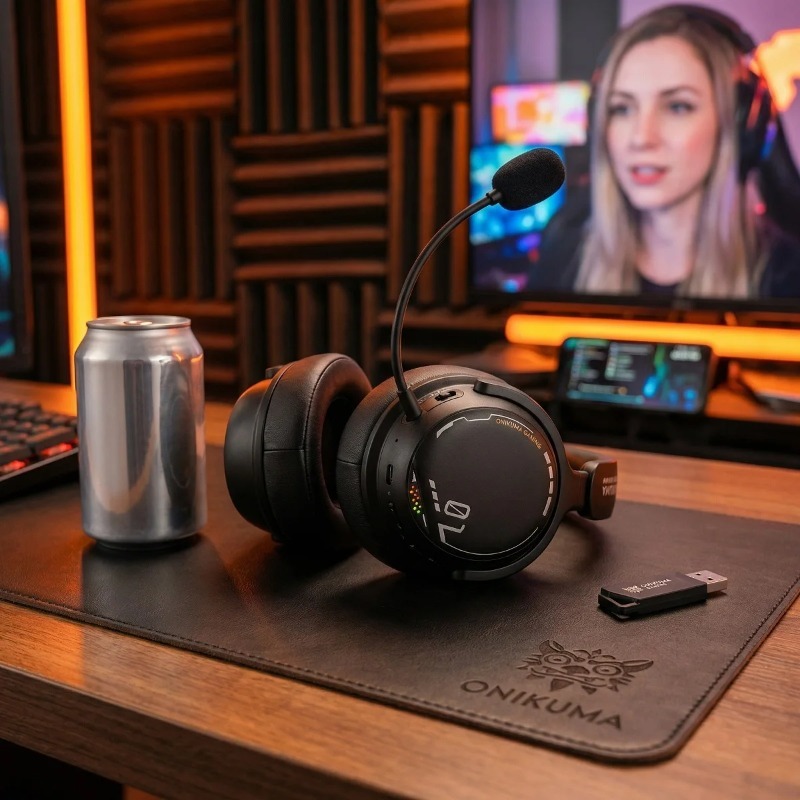ONIKUMA GT886 ゲーミングヘッドセット トライモ - Esports Gaming Headset のレビューと価格