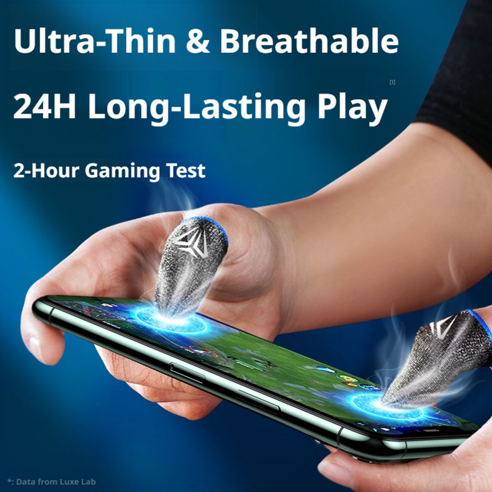2/20 個ゲーミング指先手袋超導電性繊維超薄型通気性汗防止 - Esports Gaming Sleeve のレビューと価格