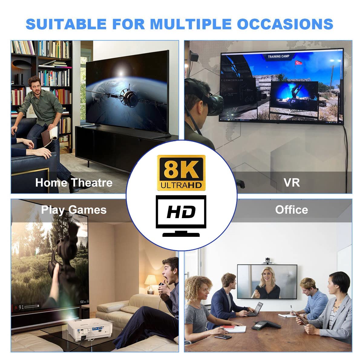 HDMI 2.1 90度左向きアングルアダプター A8K-0 - Gaming Speaker 2.1 のレビューと価格