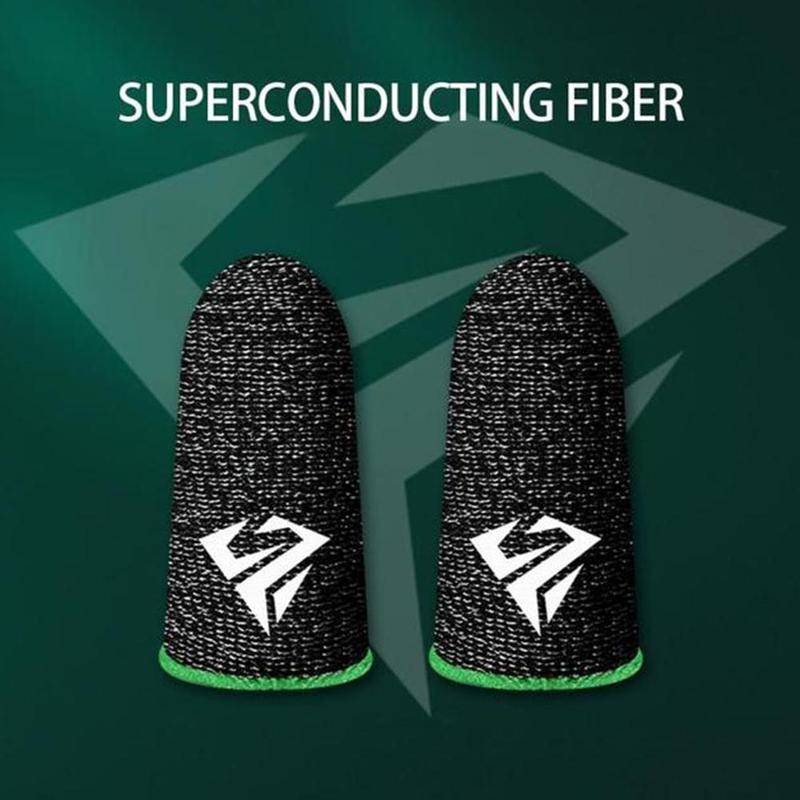 2 個モバイルゲーム指先手袋防汗滑り止めタッチスクリーン指ス - Esports Gaming Gloves のレビューと価格
