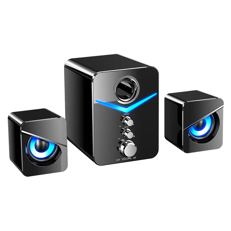 Bluetoothホームシアターベースシステム,ミニスピーカ - Gaming Speaker 2.1 のレビューと価格