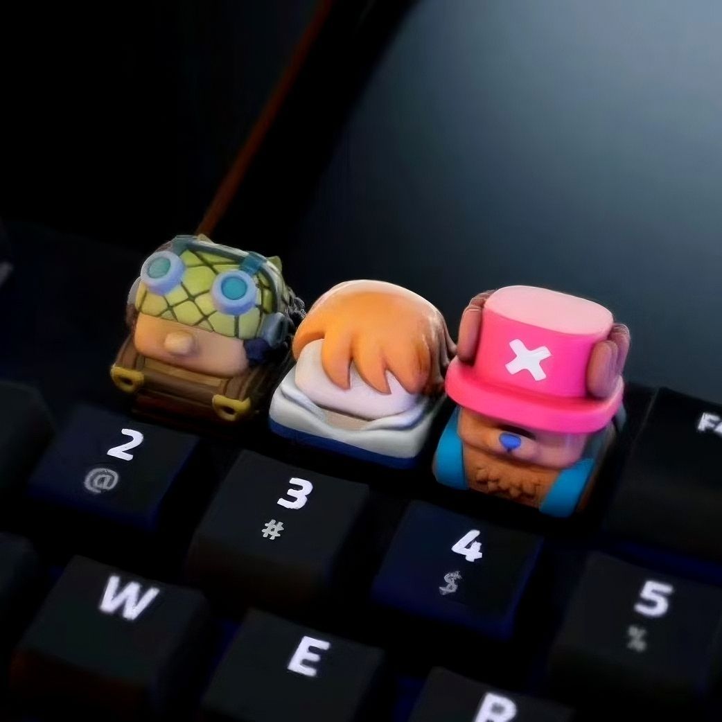 ワンピース チョッパー ナミ アニメ 漫画 かわいい 3D  - Keyboard Tenkeyless のレビューと価格