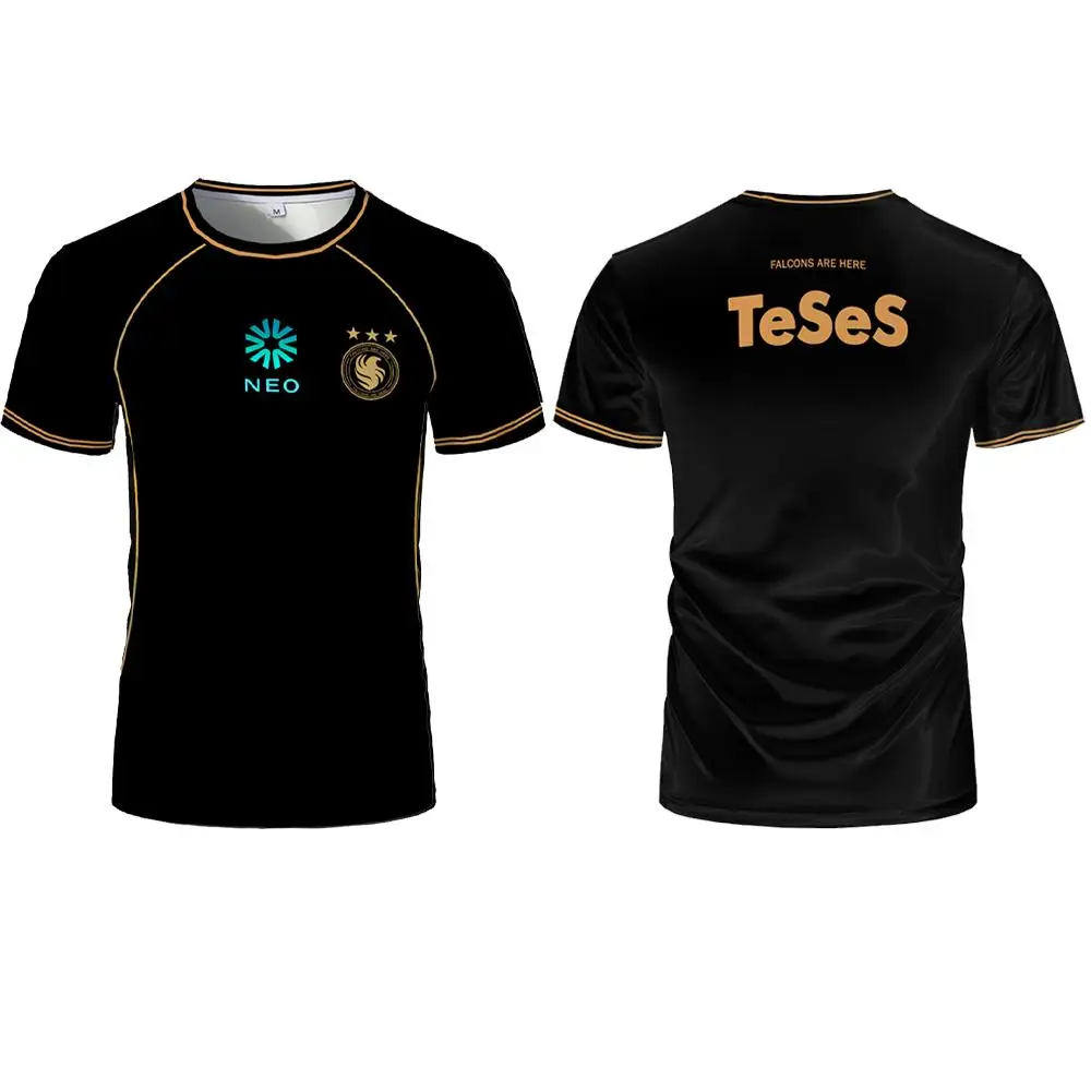 ユニセックス通気性クルーネック半袖スポーツ Tシャツ 202 - Esports Gaming Jersey のレビューと価格
