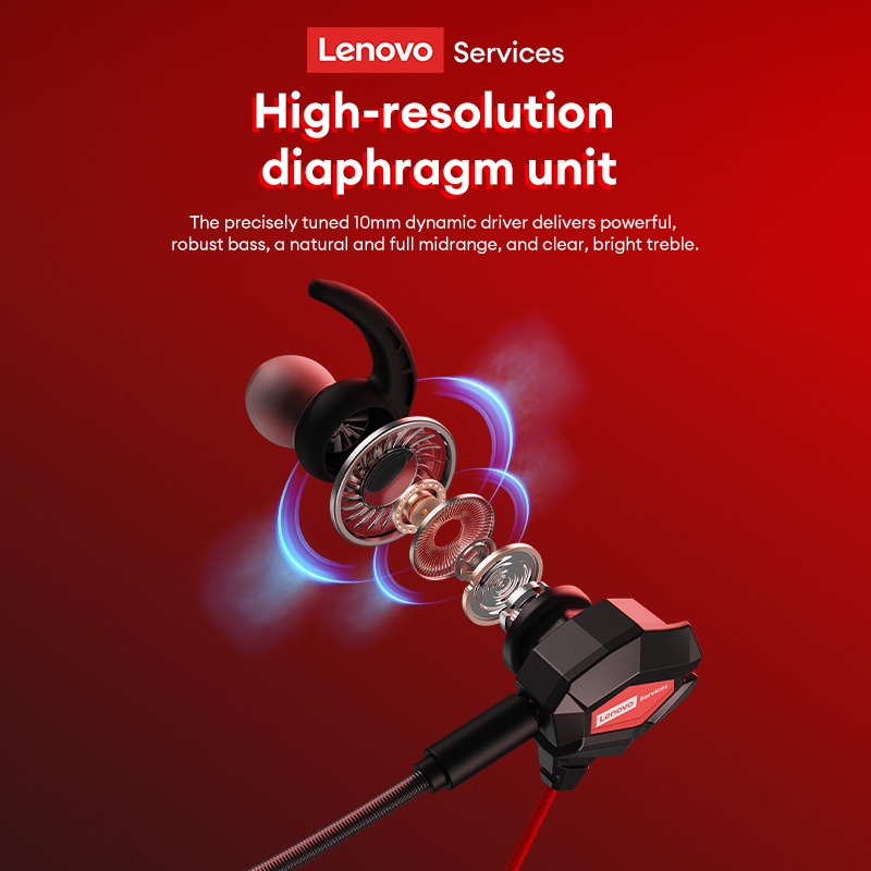 レノボ Y109 有線ゲーミングヘッドセット シャークフィン - Esports Gaming Headset のレビューと価格