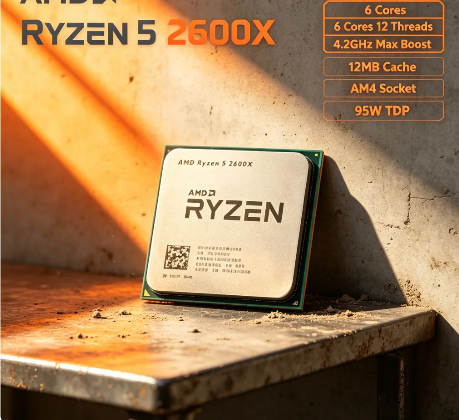 AMD R5 2600X 12nm AM4 デスクトッププロ - Esports Pc Gaming のレビューと価格