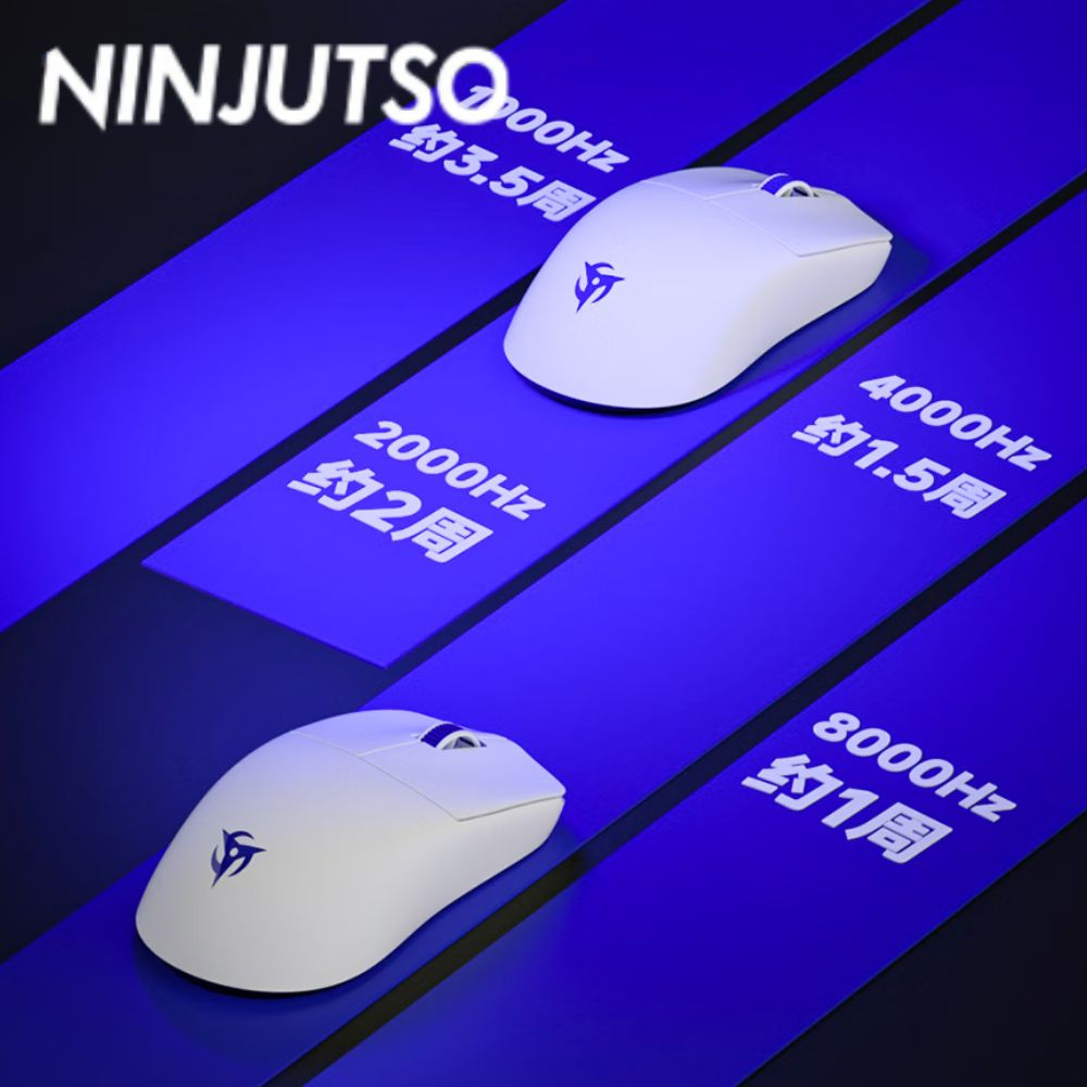 Ninjutso Sora V3 ワイヤレスマウス 8k A - Esports Pc Gaming のレビューと価格