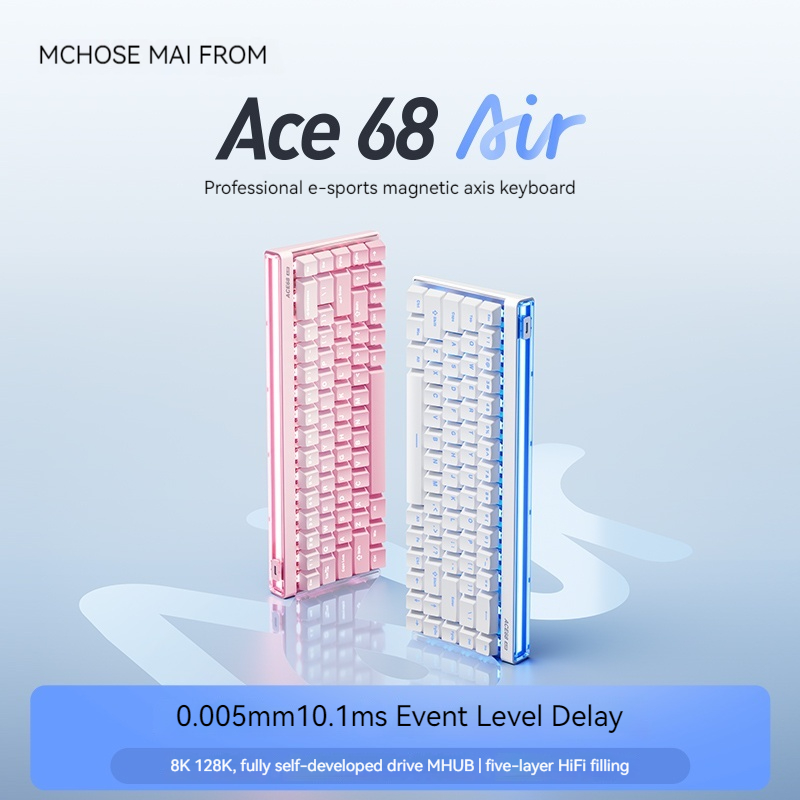Mchose Ace68 エア磁気軸メカニカルキーボード e - Esports Pc Gaming のレビューと価格